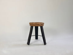 Stool by Audoux & Minet, France 1950s