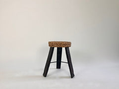 Stool by Audoux & Minet, France 1950s