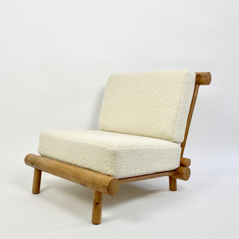 Fireside chairs from Résidence La Cachette, Les Arcs France. Charlotte Perriand POA