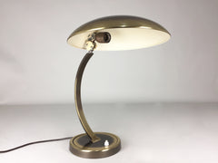 Bauhaus brass desk lamp by Kaiser Leuchten - eyespy