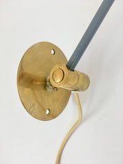 Mid century 2 arm wall lamp - eyespy